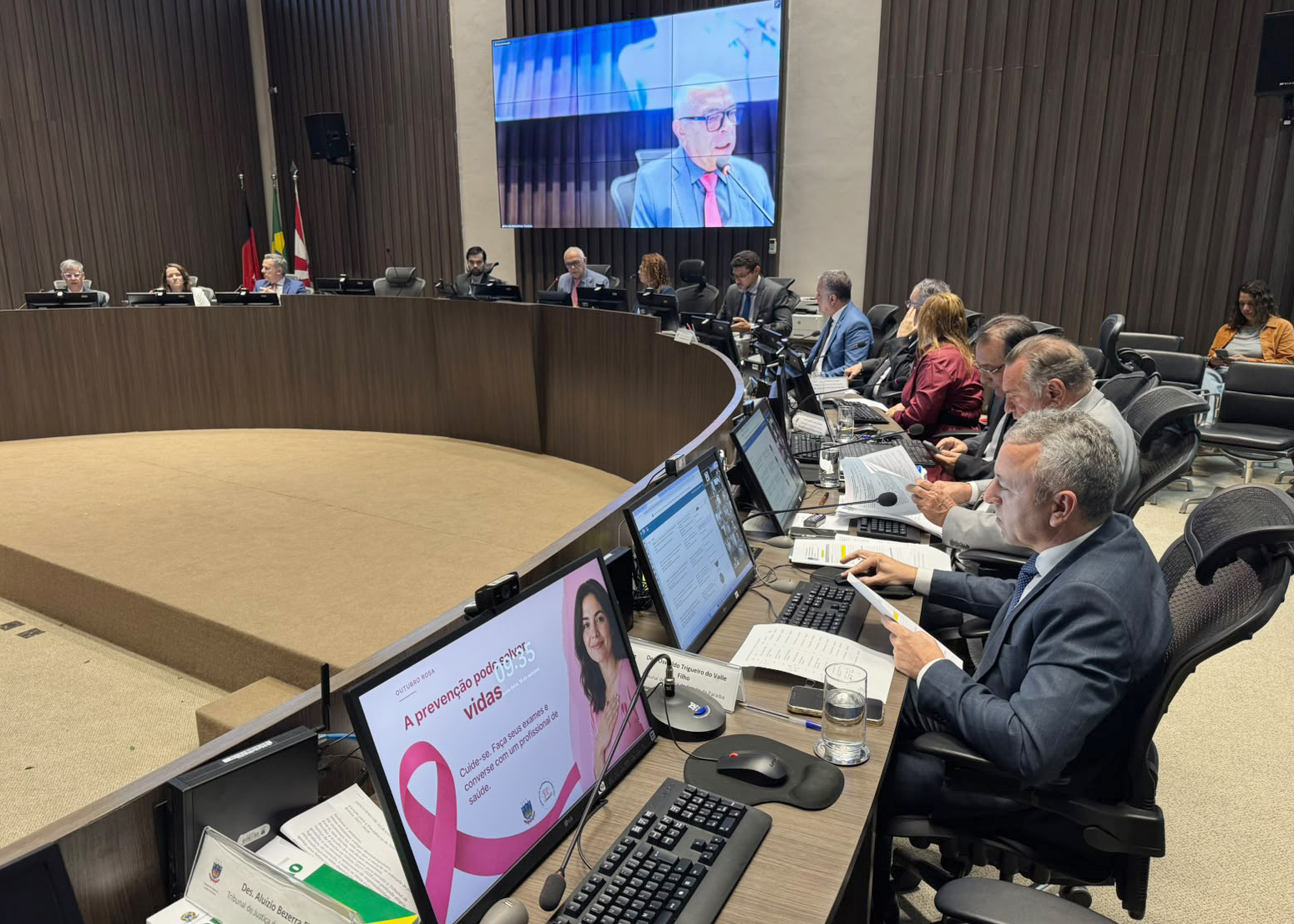Turma de Uniformização do TJPB em sessão no Pleno