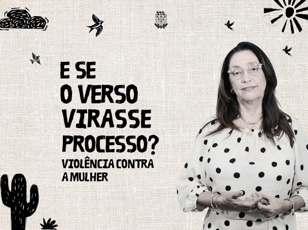 Foto da logo marca do projeto E se o verso virasse processo